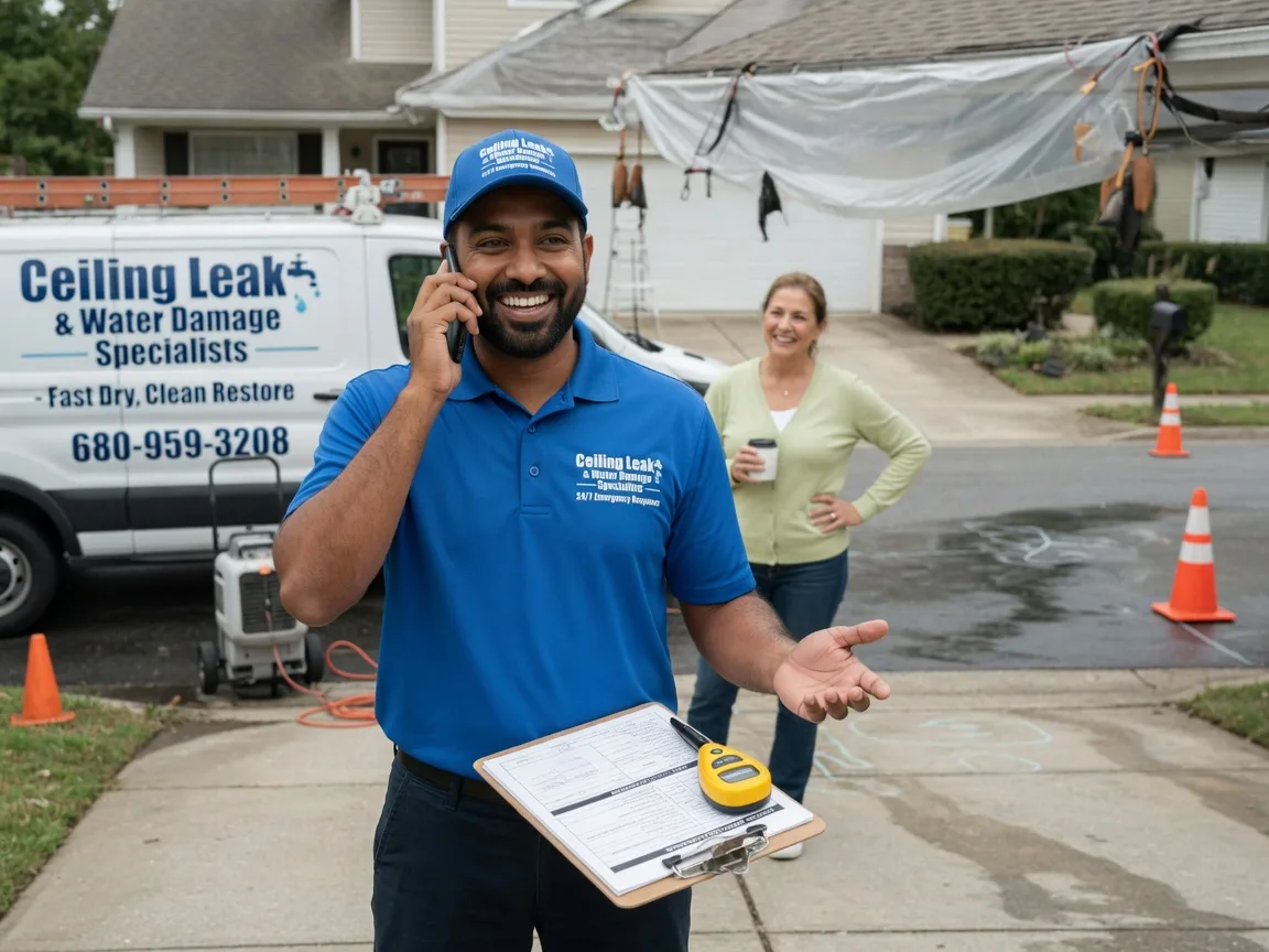 Ceiling Leak Cleanup West Point, NE FAQs